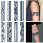 pack de 8 tatouages imperméable وشـم مؤقت ضد الماء 8 قطع