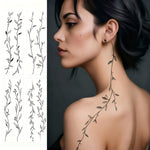 pack de 4 tatouages imperméable et résistant à la sueur  وشـم مؤقت ضد الماء والعرق 4قطع