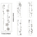 pack de 4 tatouages imperméable et résistant à la sueur  وشـم مؤقت ضد الماء والعرق 4قطع