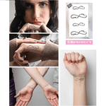 pack de 5  tatouages imperméable et résistant à la sueur  وشـم مؤقت ضد الماء والعرق 5قطع