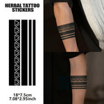 tatouage végétal durable imperméable et résistant à la sueur وشـم مؤقت ضد الماء والعرق