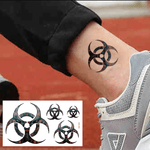 pack de 5  tatouages imperméable et résistant à la sueur  وشـم مؤقت ضد الماء والعرق 5قطع