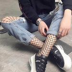 leggings en résille جوارب داخلية شبكية