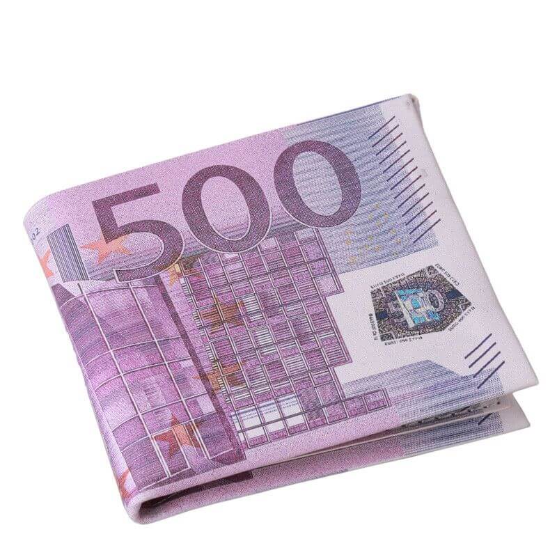 محفظة على شكل 500 يورو